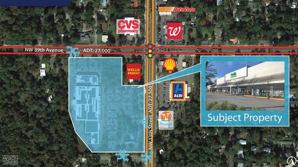 The Exchange Retail Community Center: 3720 NW 13th St, Gainesville, FL 32609